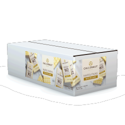 Cioccolato per snack - Mini tavolette Callebaut® al cioccolato bianco W2