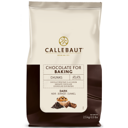 Czekolada do zapiekania - Czekoladowe chunki do zapiekania Callebaut - ciemne