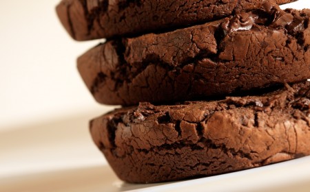 Печенье из темного шоколада