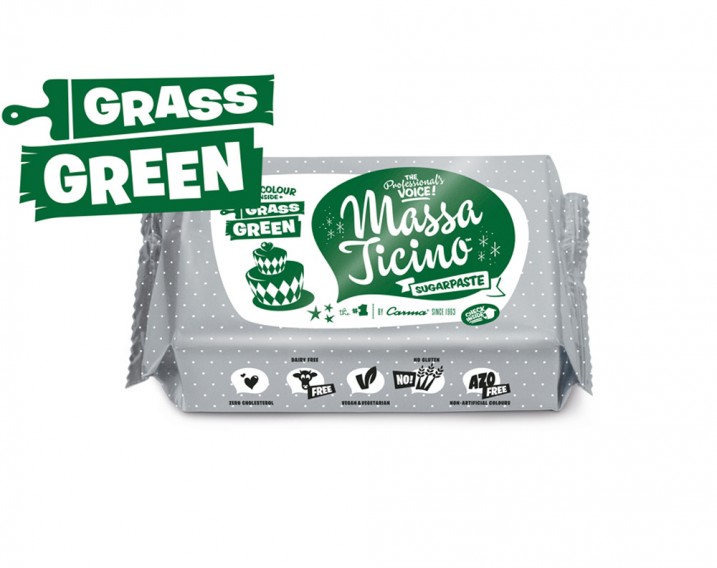 Massa Ticino Sugarpaste Grass Green