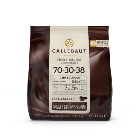 Dark Chocolate - 70-30-38 - 400g Callets