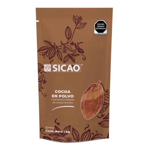 Especialidades - Cocoa Natural 10%-12% - Polvo - Bolsa 1 kg