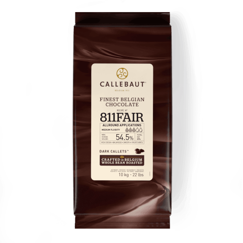 Dark Chocolate Fairtrade certified - 811 - 10kg Callets