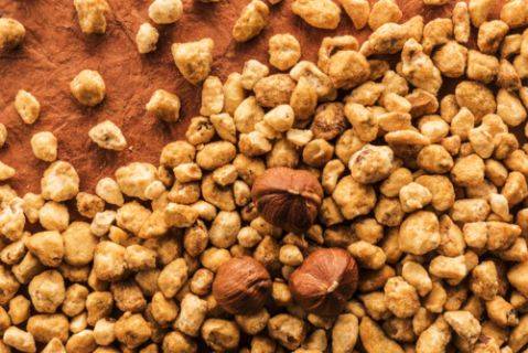 Chopped roasted hazelnuts