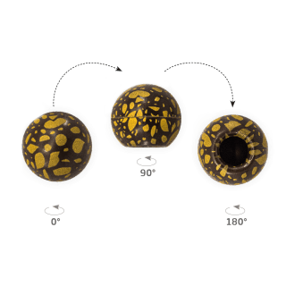 Truffle Shell Terrazzo - Chocolate Decorations - Truffle Shell - 63 pcs