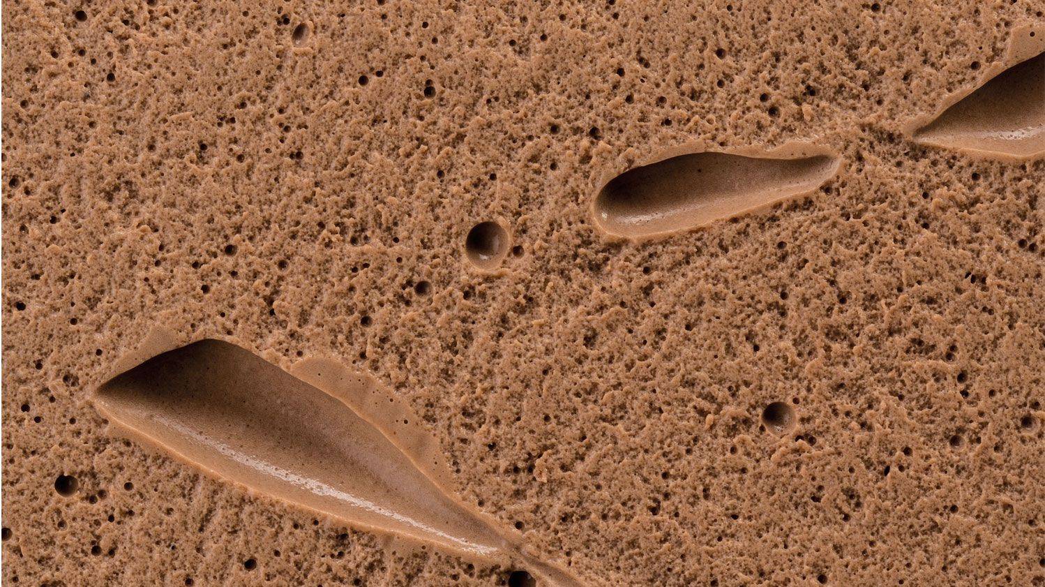 Crème anglaise-based mousse
