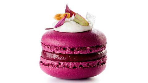 Macaron alla barbabietola e Zephyr™