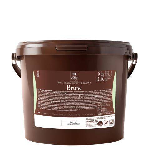 COATING - PÂTE À GLACER BRUNE - 5KG BUCKET