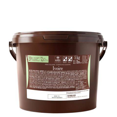 COATING - PÂTE À GLACER IVOIRE - 5KG BUCKET