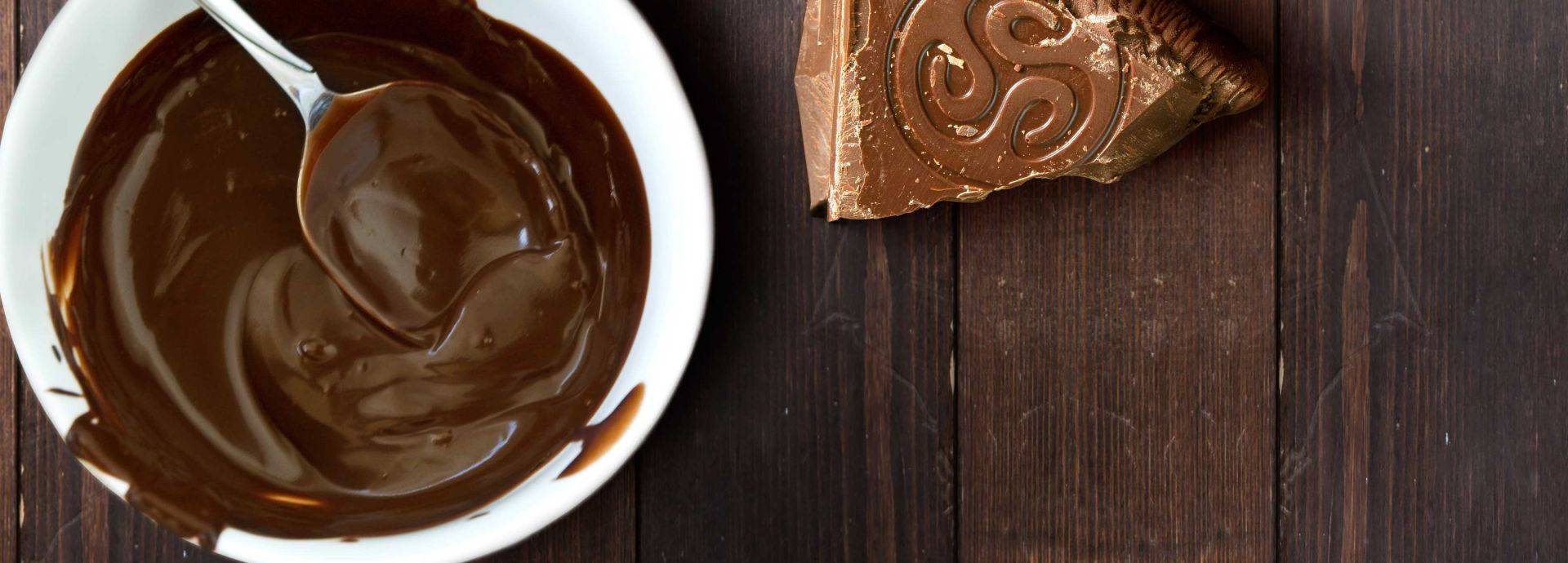 Milk chocolate sauce