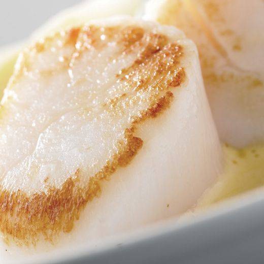 Fried scallops
