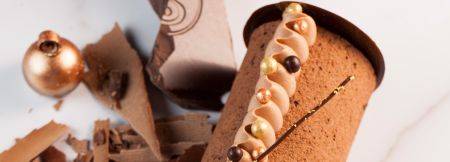 Bûche de Noël au chocolat Power