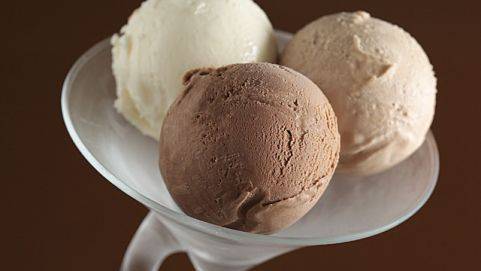 Glace au praliné
