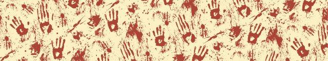 Bloody Hands - Transfer Sheets - 30 pcs