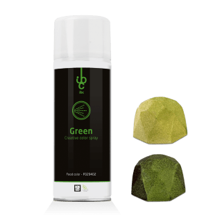 Creative Spray Glitter Green - Food Colorants - 250ml